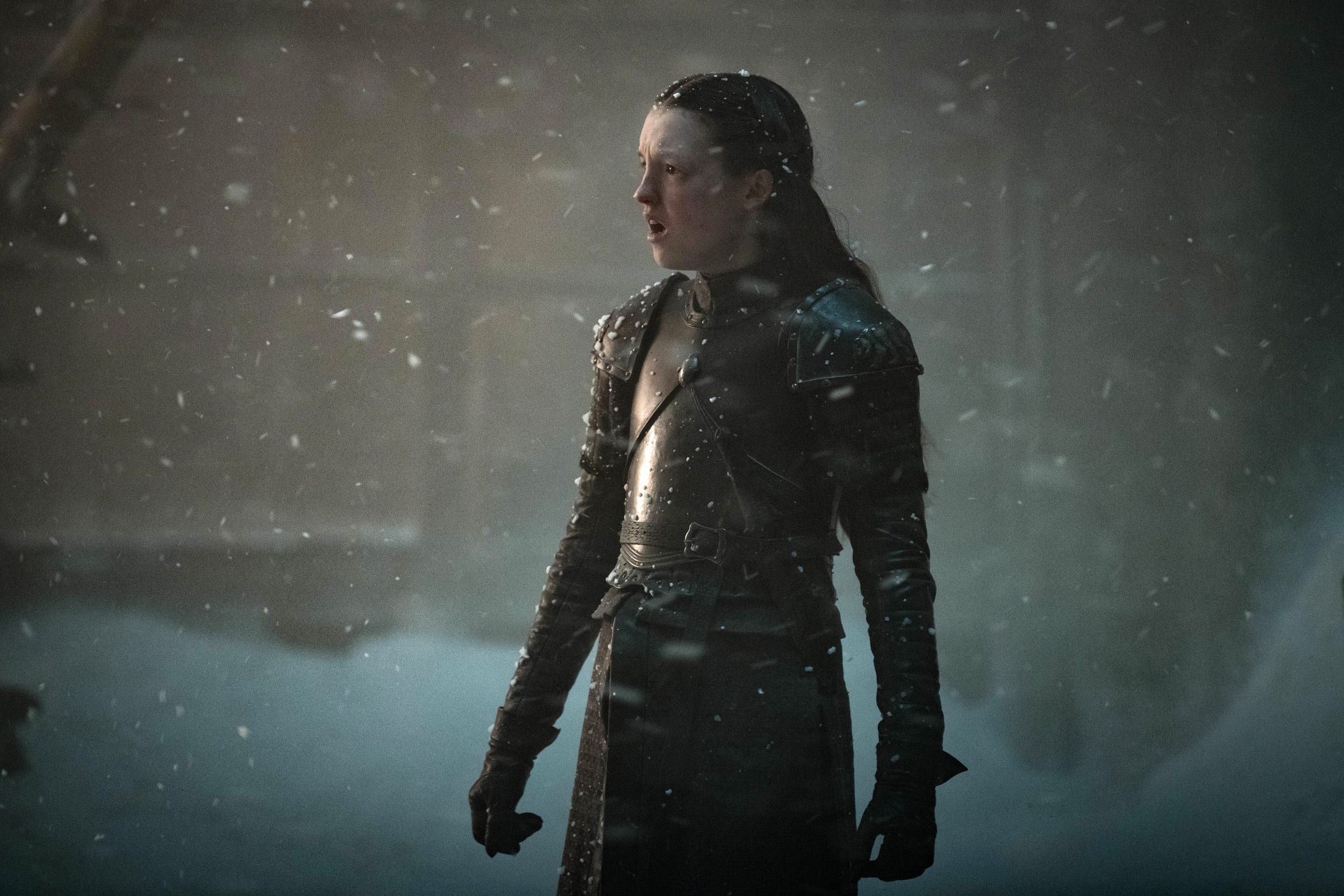 《权力的游戏》临冬城之战:小熊莱安娜·莫尔蒙谈角色英雄之举