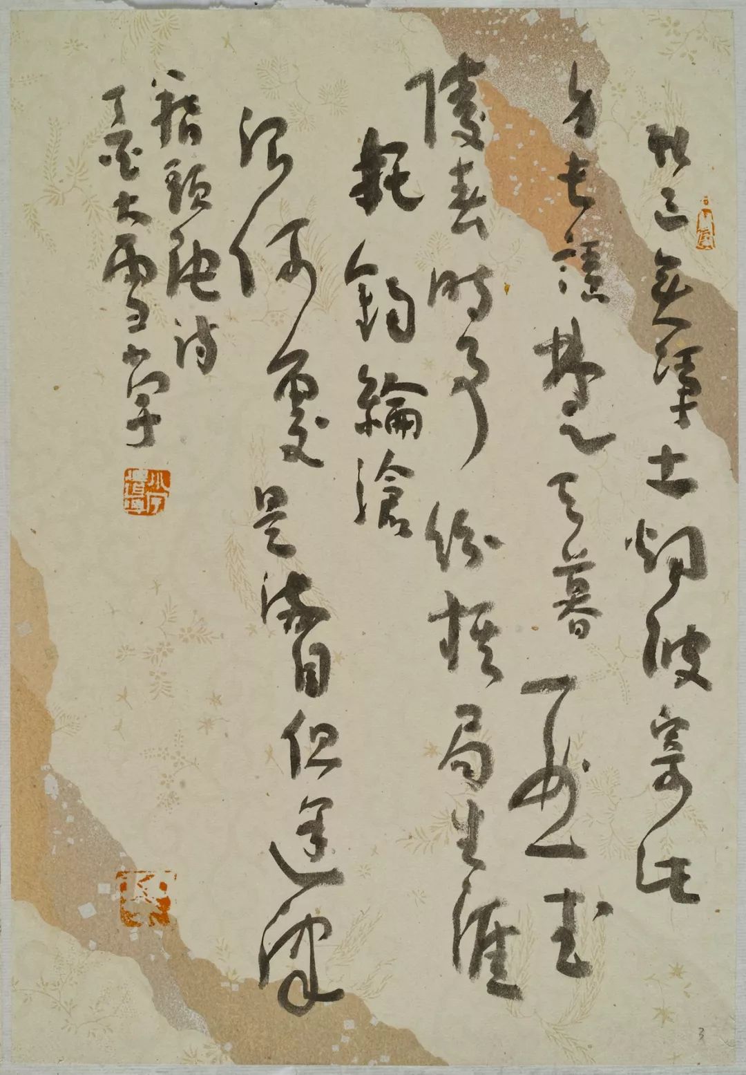 王小宇,王亚林书画展在开明美术馆举行|常沙娜出席开幕式