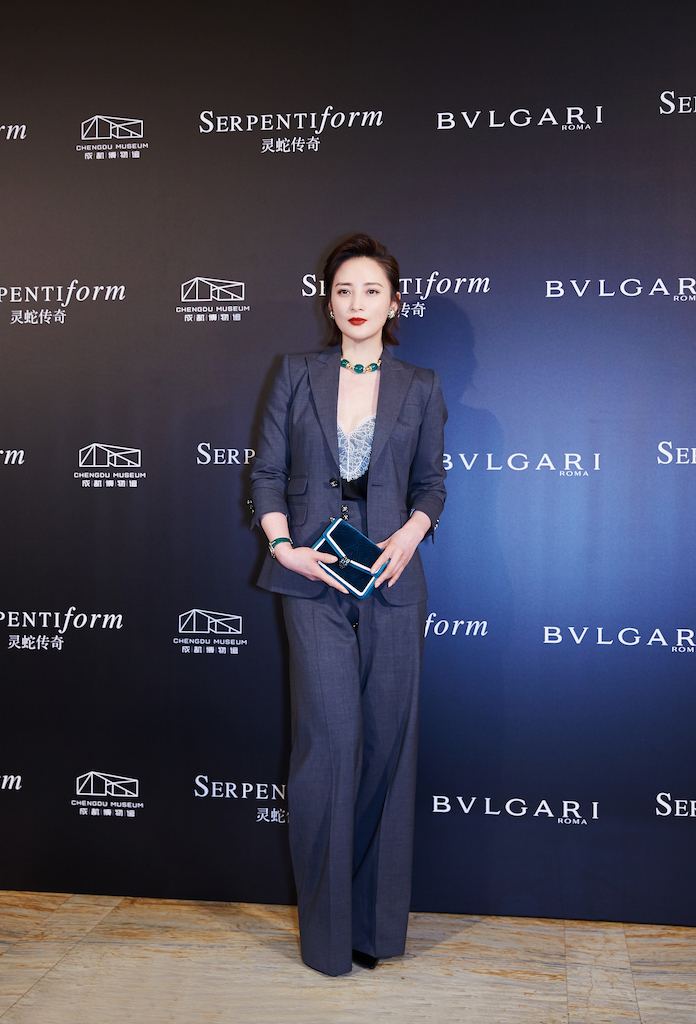 这是什么神仙颜值 蒋勤勤超a亮相宝格丽