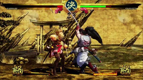 snk《侍魂 晓》开发版实机演示 霸王丸持剑血虐夏洛特