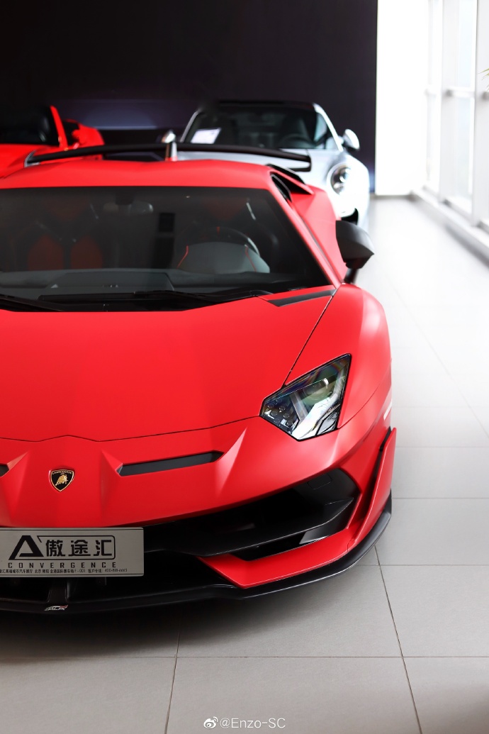 紐北最強暴力蠻牛 lamborghini aventador svj