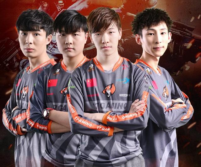 前三名分别是fpx,vc和lyg,第四名是kg战队,第五名是omg战队