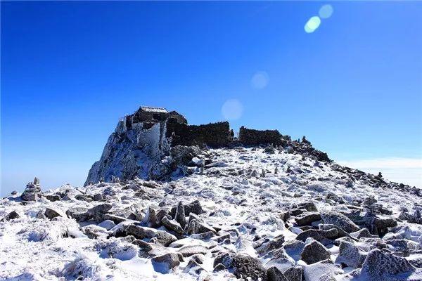 初夏,來太白山拍雪景