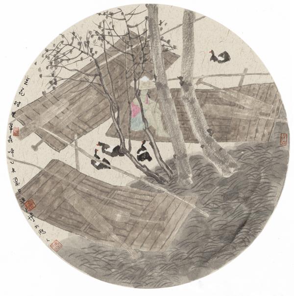 当代最具收藏价值的人物画家梁文博作品欣赏