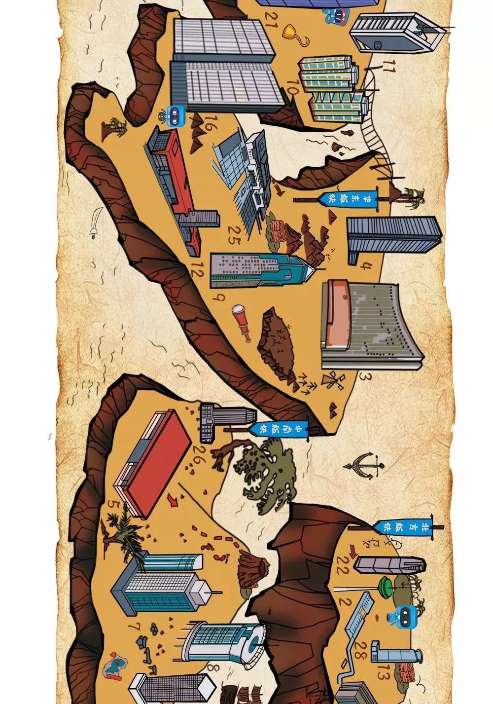 【壹起飞】蓝宝发现"七大王国"藏宝图?神秘宝藏就藏在.