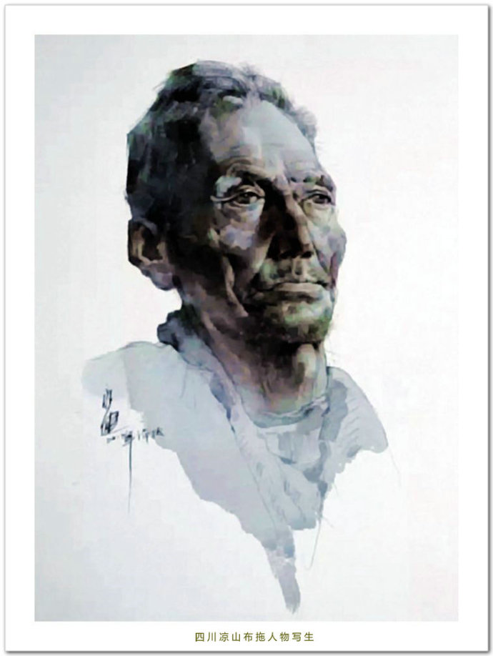 悠扬之美 -- 中国画家刘永健水彩人物画作品赏析