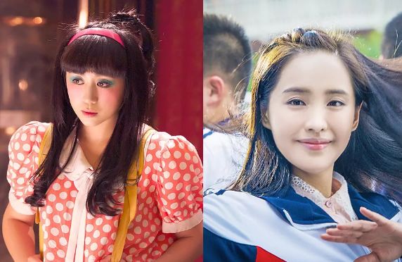 马丽扮演的马冬梅,和王智扮演的秋雅,一样是女性,上一样的学校,念一样