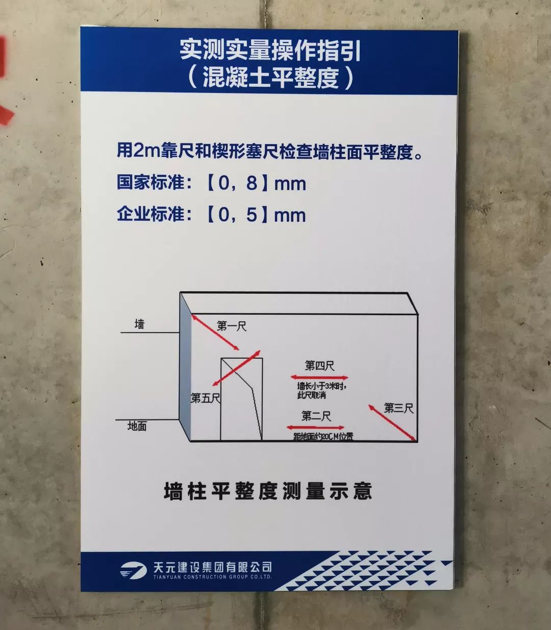 施工工艺样板间标识牌图片