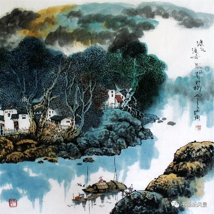 画里水乡世外桃源