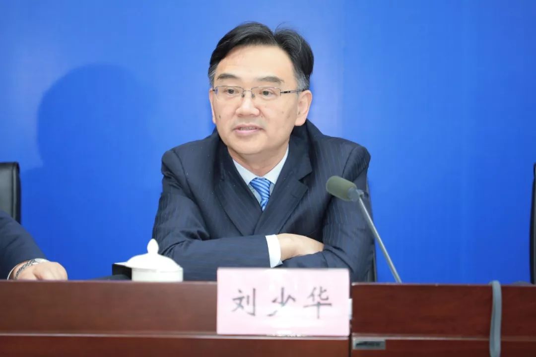 孟照红(许梦宇 摄)国家税务总局安徽省税务局副局长沈光继(许梦宇 摄