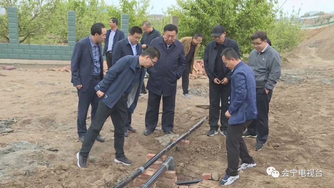 副市长王禄邦在会宁调研_整治