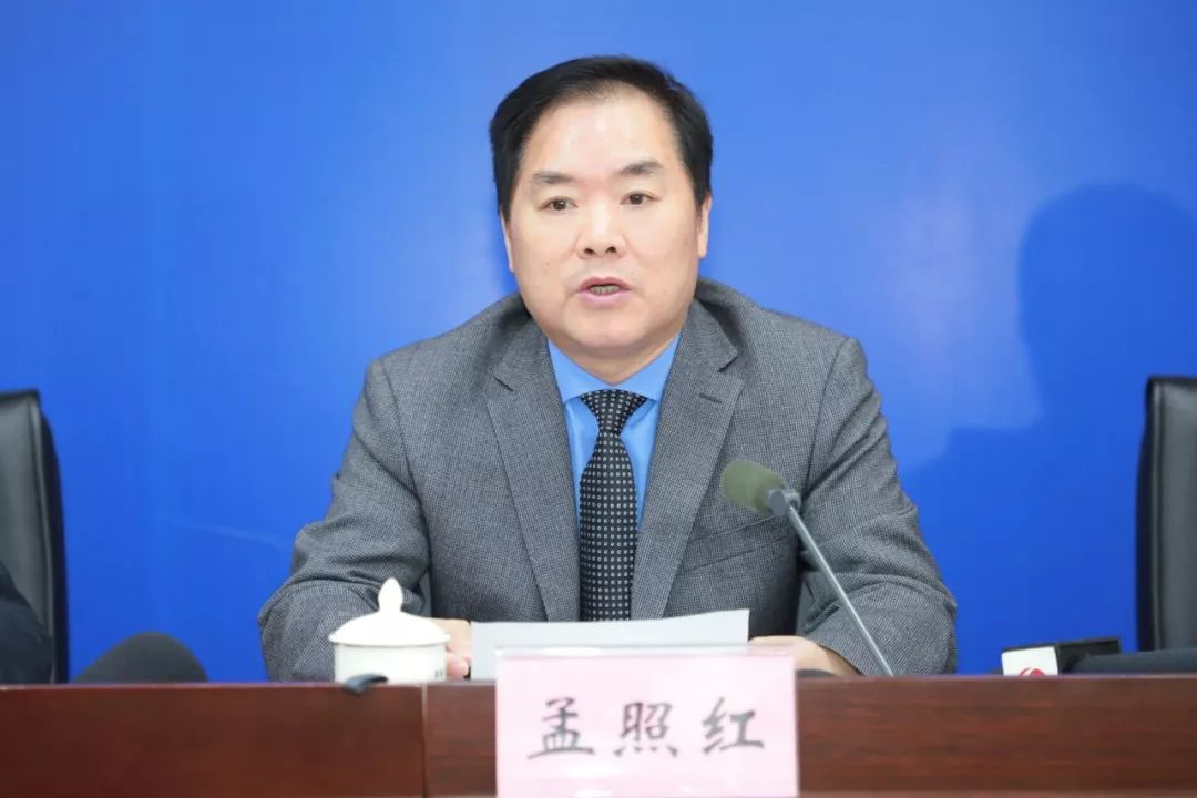 孟照红(许梦宇 摄)国家税务总局安徽省税务局副局长沈光继(许梦宇 摄