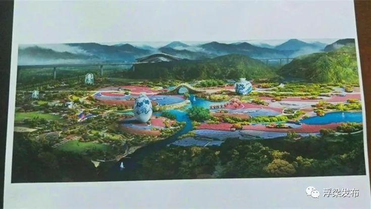 高岭中国村规划图图片