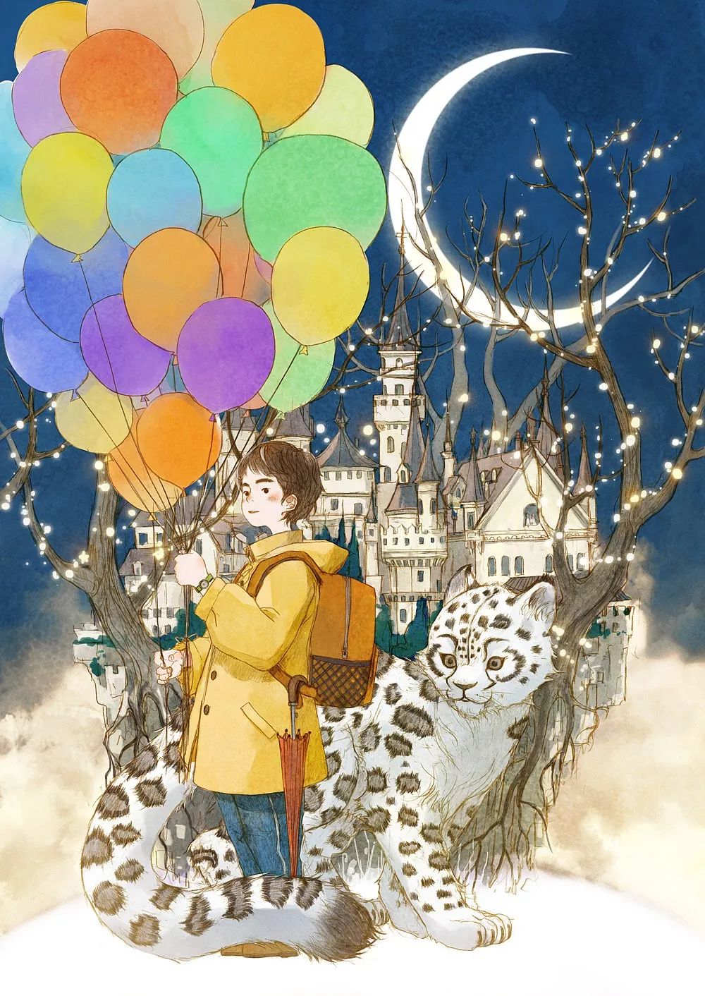 插画师作品第161期国内插画师starry阿星的儿童图书封面作品