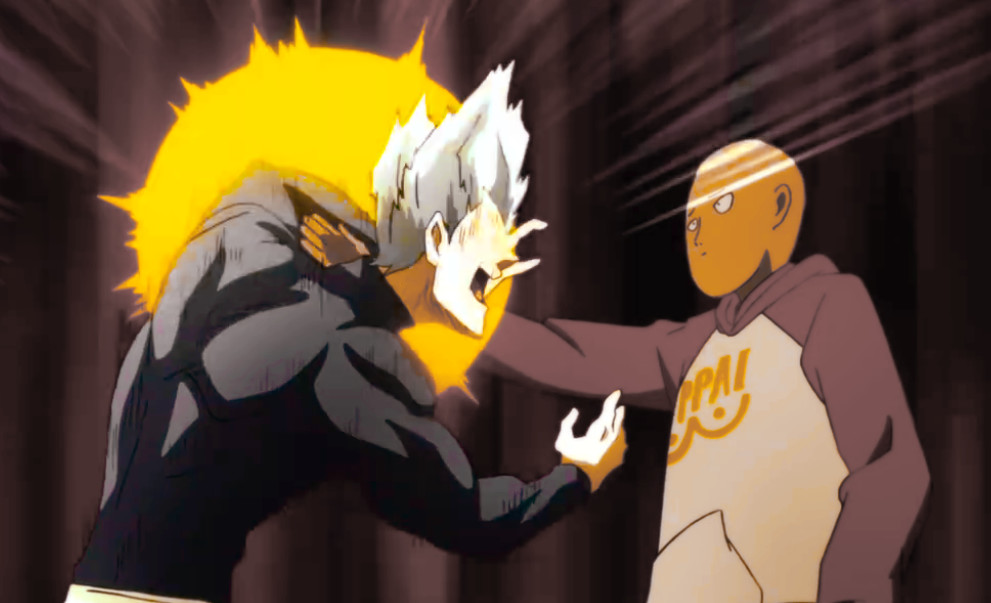 一拳超人2饿狼被琦玉打晕后醒来已失忆之后还会被打两次