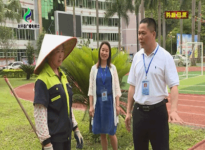 向劳动者致敬为劳动者点赞封开这位校长不简单你认识吗