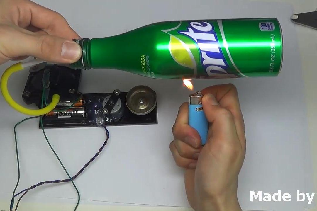 很实用的diy教你如何制作火灾报警器