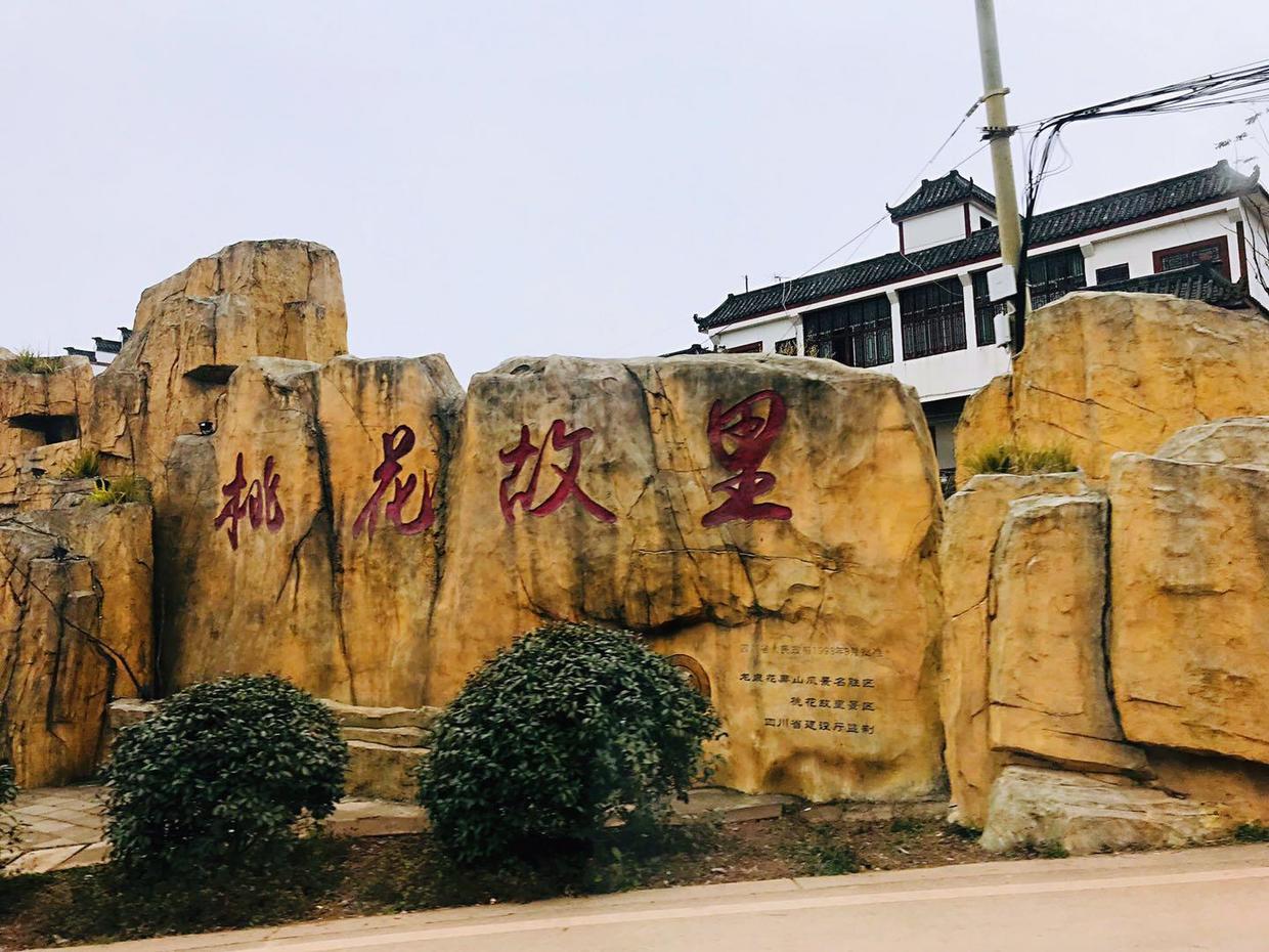 农家乐,可以春节赏花,夏季赏果,秋季赏景,也是别有当地特色,桃花故里