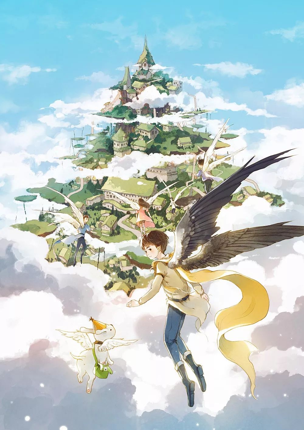 插画师作品第161期国内插画师starry阿星的儿童图书封面作品