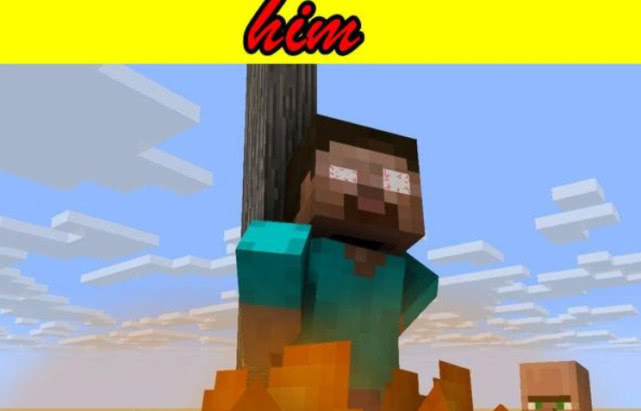 我的世界关于him的身世之谜它可能是notch的兄弟