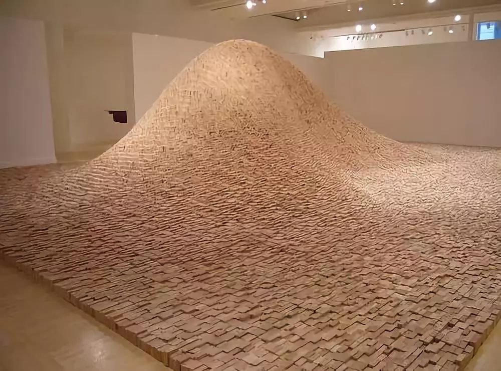 《蓝湖通道》2013年,林璎设计作品《消失的水域:咸海》林璎作品《针河