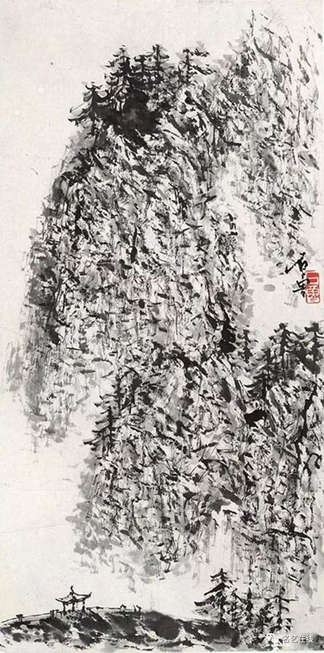 石鲁山水画就是人物画