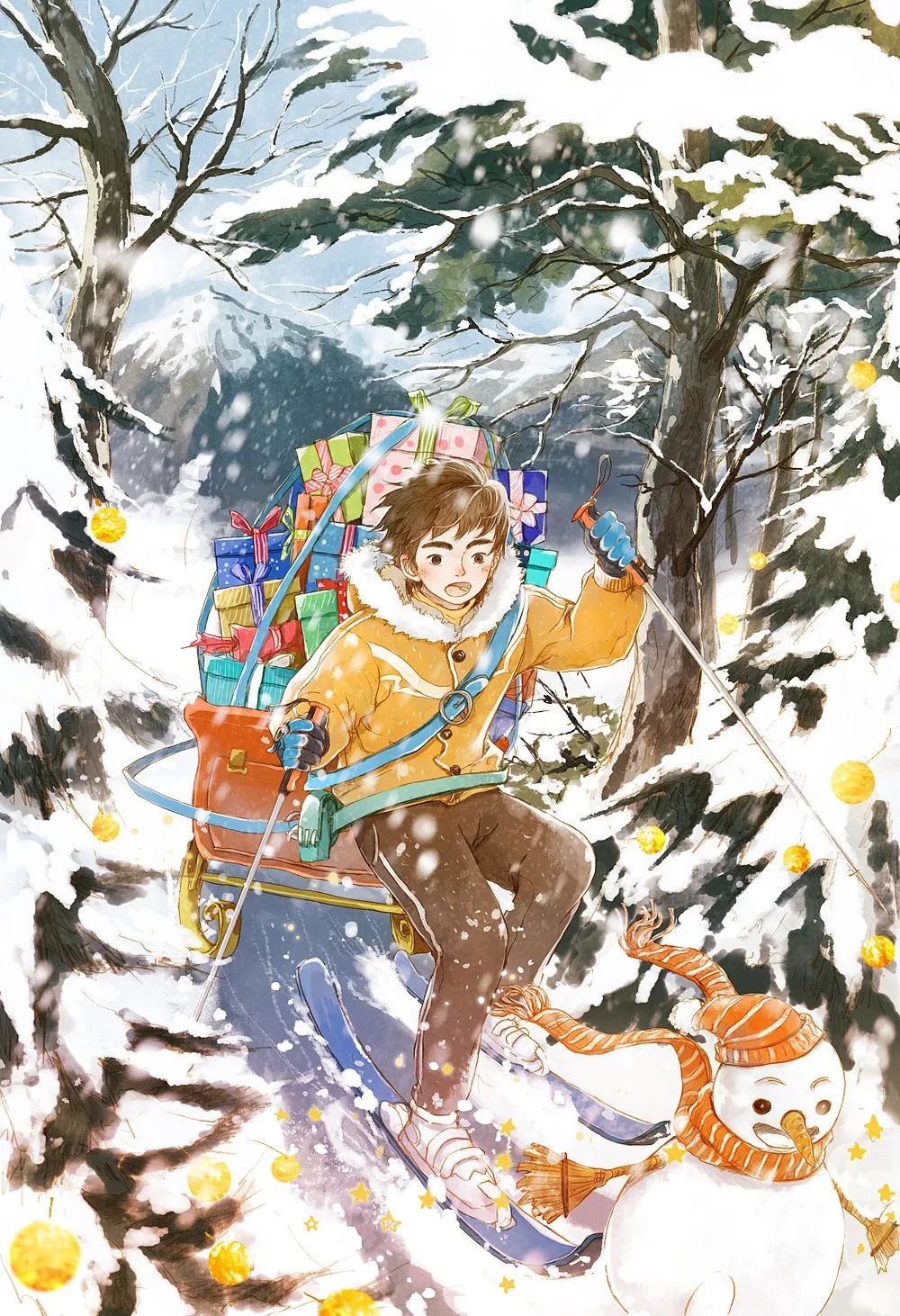 插画师作品第161期国内插画师starry阿星的儿童图书封面作品