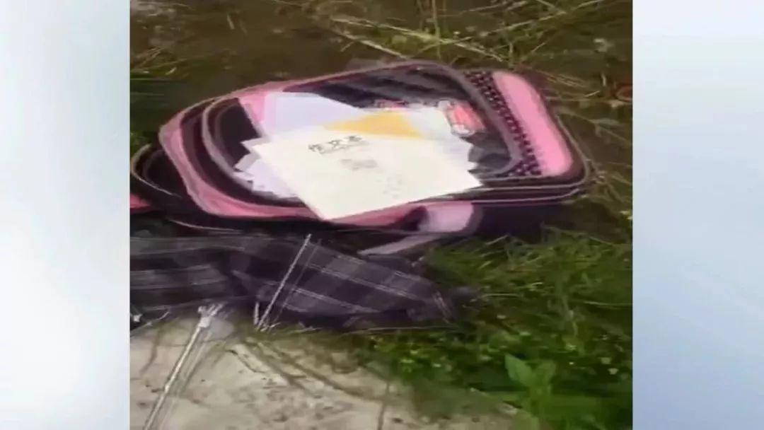 南通一13岁少女不幸坠河身亡!岸边放着书包和伞.