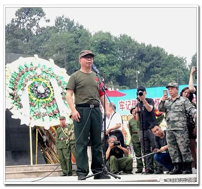 28麻栗坡,万人颂扬老山精神!_涂天伟