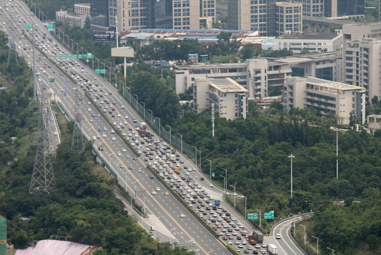 深圳水官高速图片