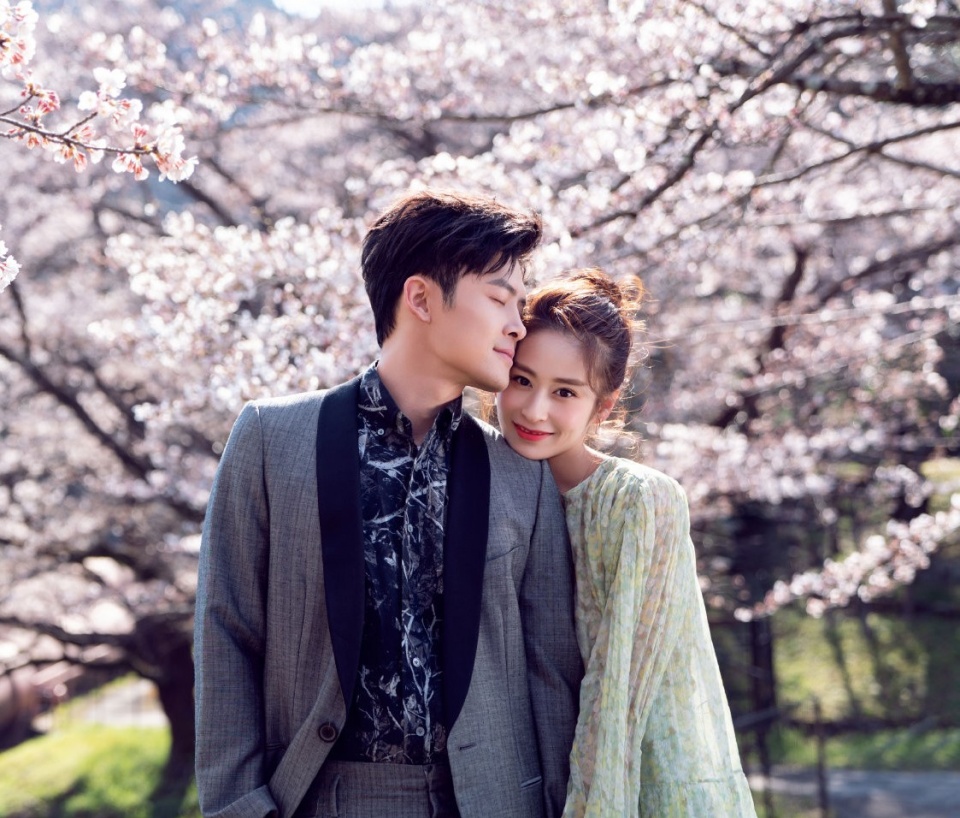 颖儿付辛博高颜值夫妻合体停业重拍婚纱照猖獗秀恩爱