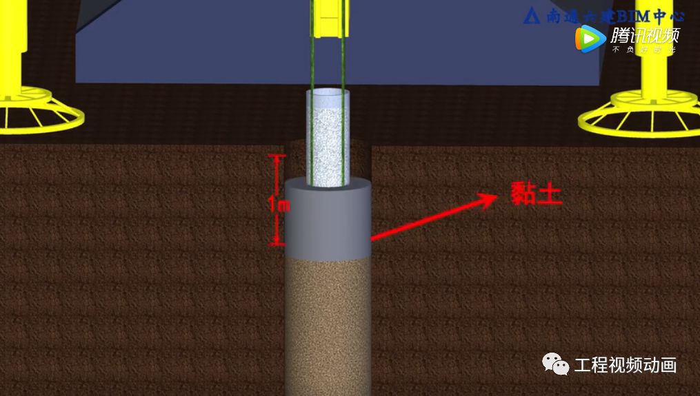 啬园路项目深井降水bim可视化交底,施工动画视频演示!