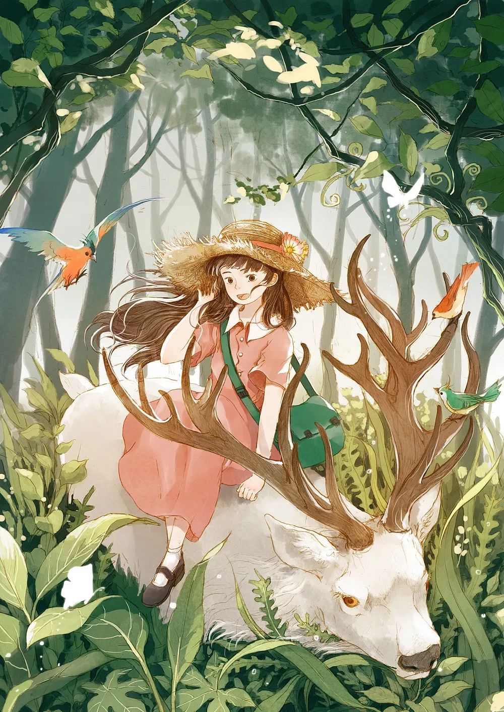 插画师作品第161期国内插画师starry阿星的儿童图书封面作品
