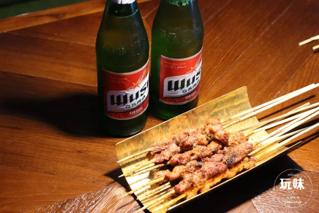不用去新疆五星街就有地道烤羊肉串啤酒29元吃到爽