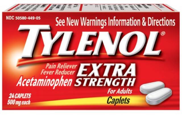 泰诺(tylenol),主要成分是对乙酰基酚,是最常见的解热镇痛药,功效是