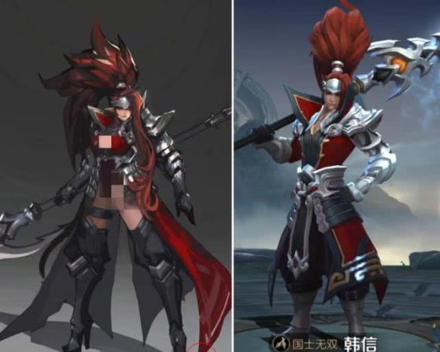 当英雄都变成女的韩信神似海盗兰陵王成最美女剑客