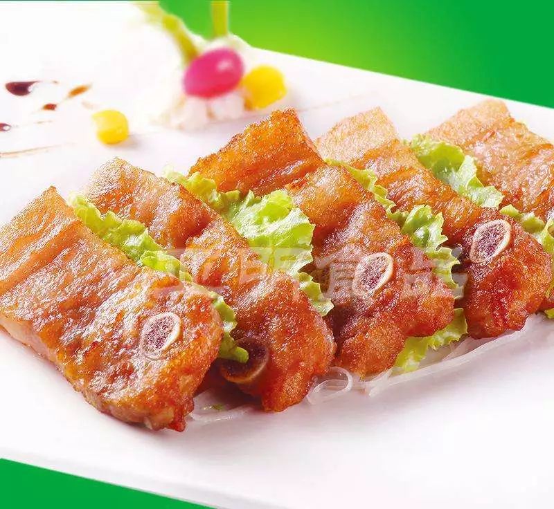 酥炸梦8金排菠萝酸甜排骨顺德大良炸奶雪花牛仔粒招牌蒜香骨新会陈皮