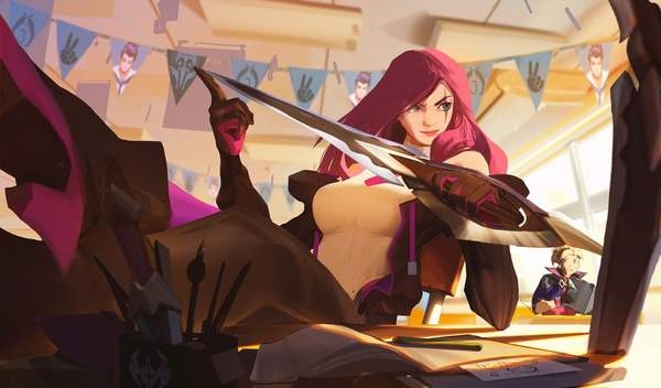 lol卡特琳娜_lol卡特琳娜图片_lol卡特琳娜万圣节皮肤