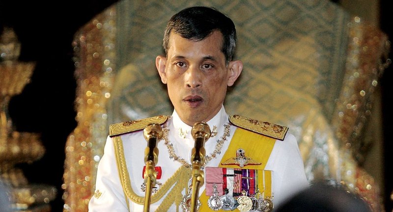原创强大的富有的隐秘的泰国国王罗摩十世