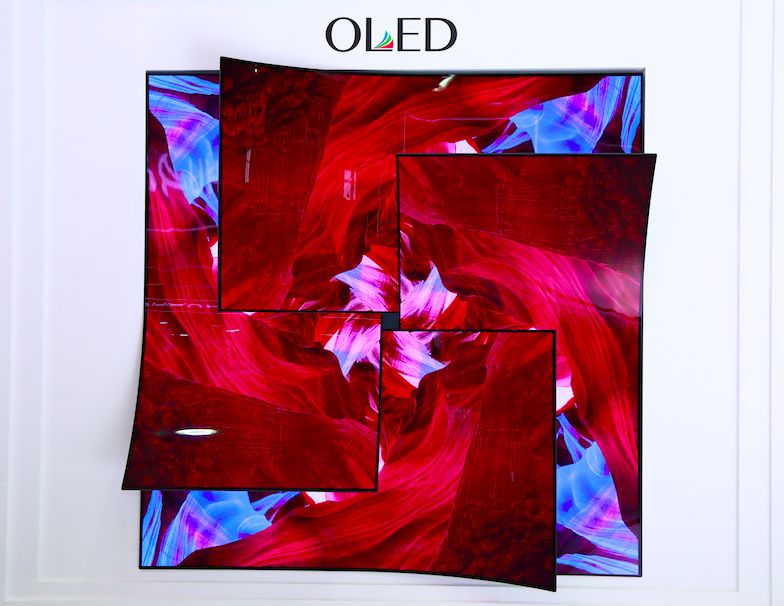 oled玫瑰屏幕造型