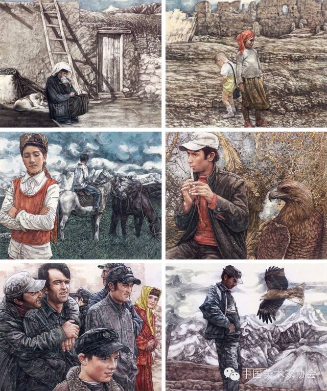 浙江)伤逝的肖像·中国"慰安妇"写真/中国画/210cm×180cm姜永安(江苏