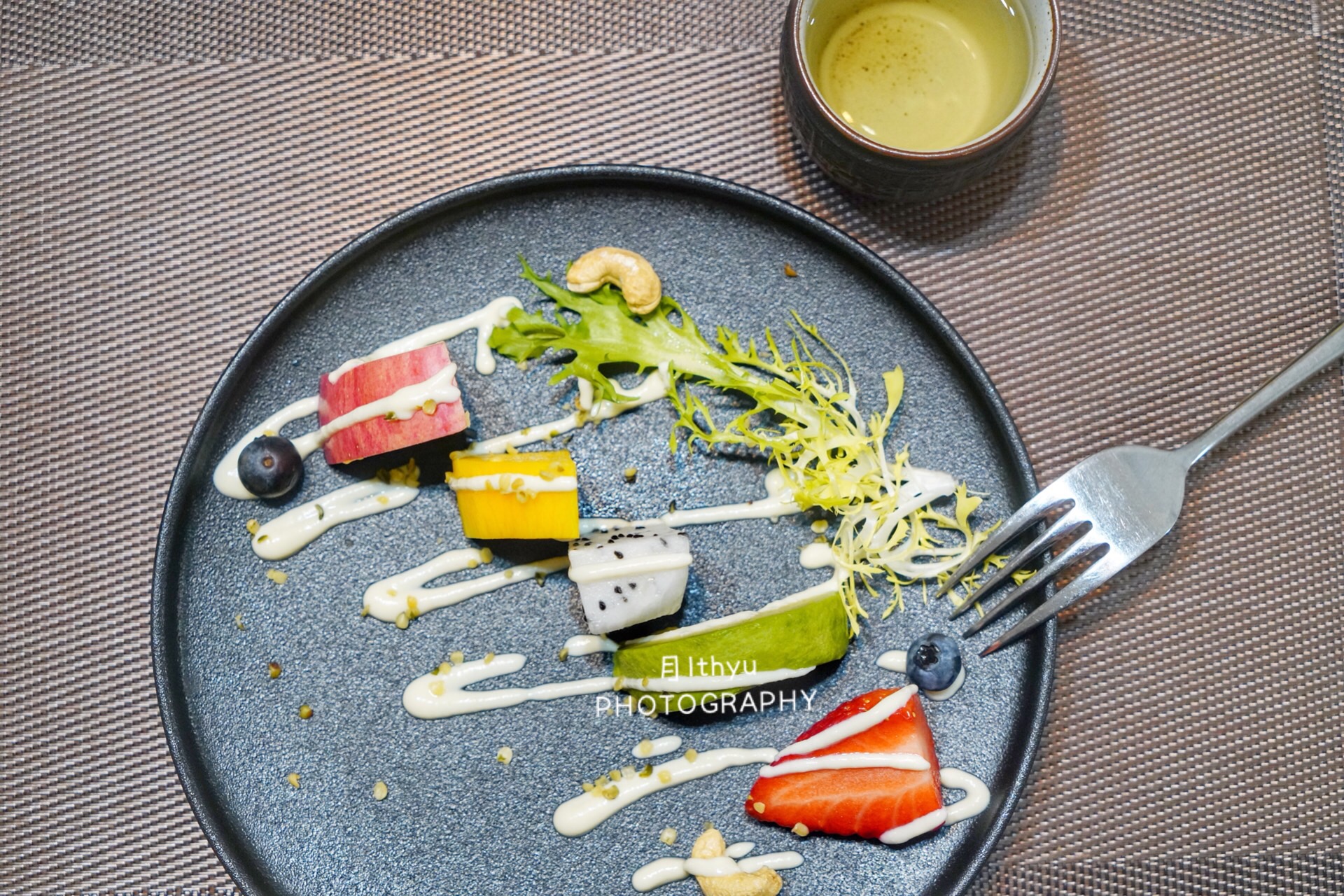 原创素食在她的手中变成了花,一套9道菜吃出西餐的既视感