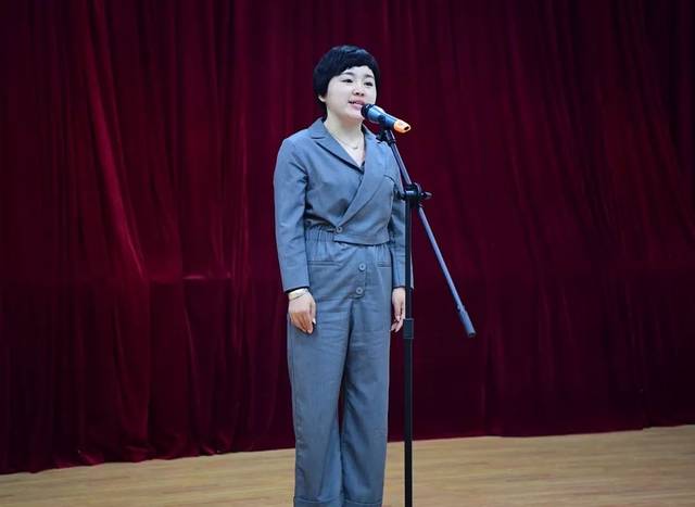 梁静(高级中学教师)一等奖获得者,演讲题目《成为他们的重要他人》