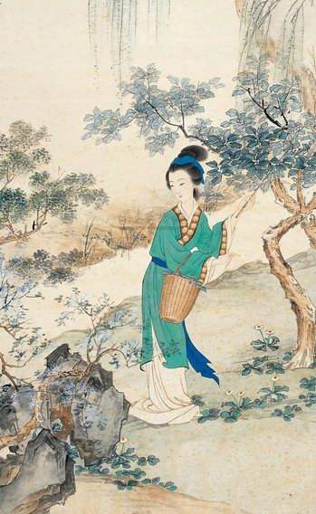 李白最经典一首乐府诗,形象生动,把女子忠贞和善良写得淋漓尽致_罗敷