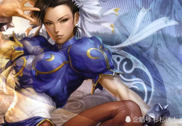 经典街机《街头霸王》,灵魂人物春丽,第一女神_游戏