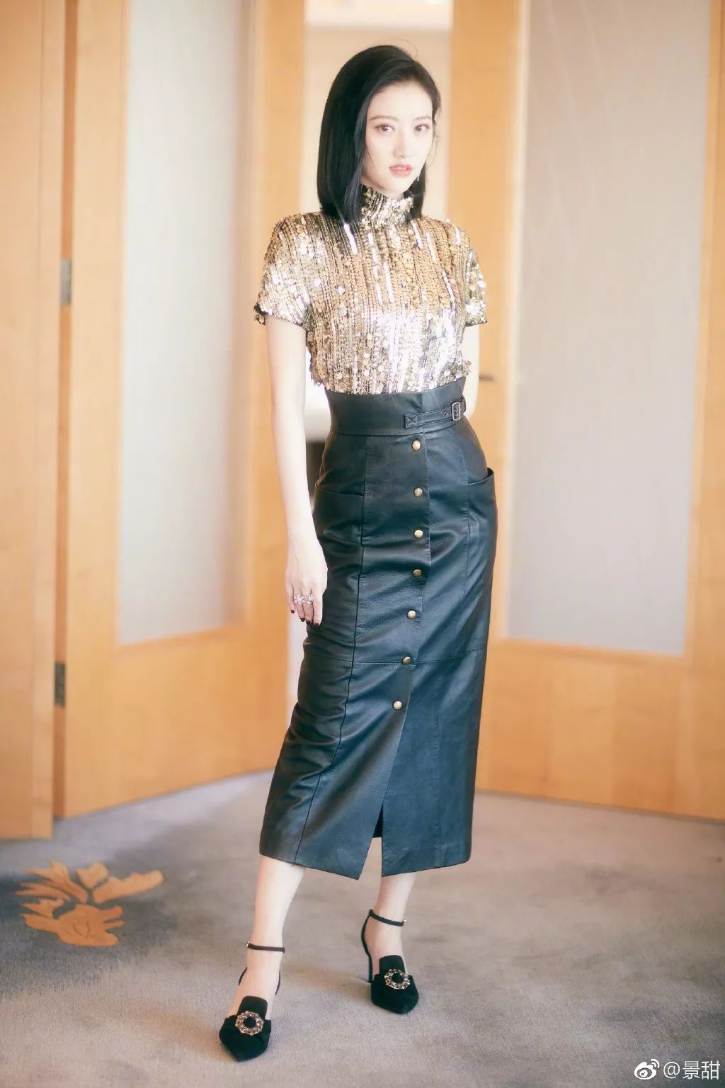 景甜搭档陈晓上演悬疑爱情剧大甜甜戏里戏外都是好衣品代言人