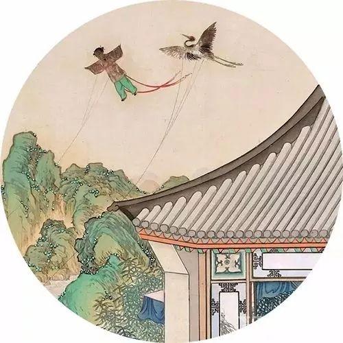 明代花嫁陈沂《询刍录·风筝》里说"五代李邺于宫中作纸鸢,引线乘风