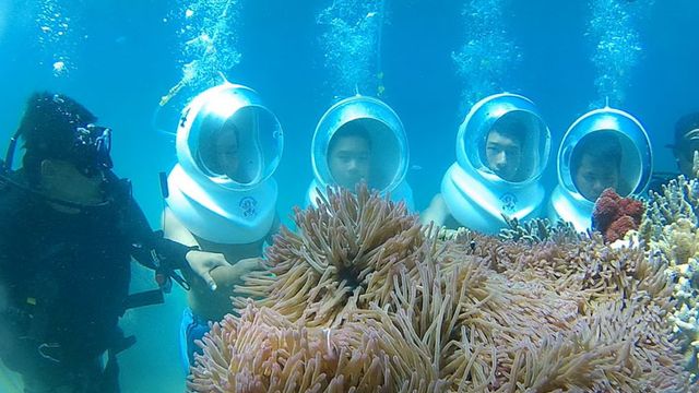 原创在三亚的蜈支洲岛玩海潜水拍照,你应该如何去实现这些计划