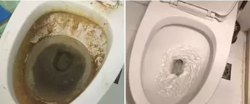 马桶尿渍发臭难洗用这招马桶立马清洁如新3年不用洗厕所