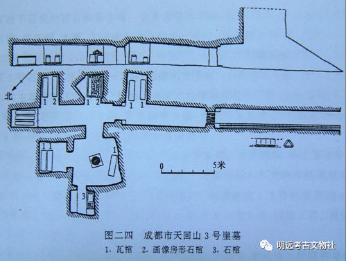 罗二虎教授随后探讨了画像石棺在崖墓内分布位置的问题